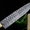 Premium Damascus Kitchen Knife Set – 5-Piece Handmade Chef Knives with Resin Handles - Image 3
