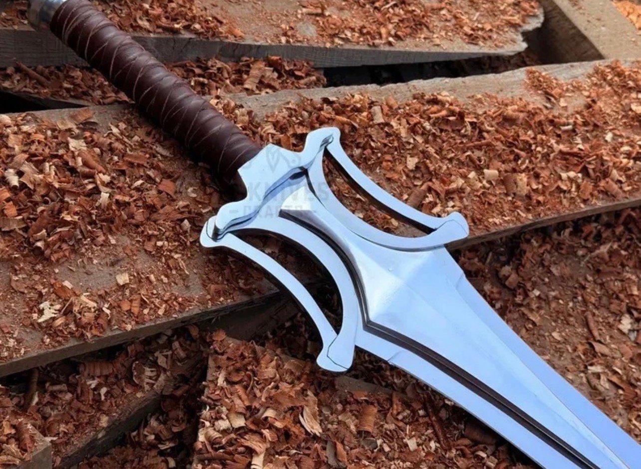 Handmade Fantasy Viking Sword – Medieval Warrior Collectible with Decorative Blade - Image 2
